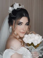 شینیون حرفه ای عروس در تهران
